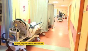 Covid-19 : face à la flambée des cas, la Corse déclenche le plan blanc dans ses hôpitaux
