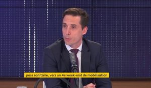 Pass sanitaire : "Nous tiendrons compte des remarques hypothétiques du Conseil constitutionnel", déclare Jean-Baptiste Djebbari