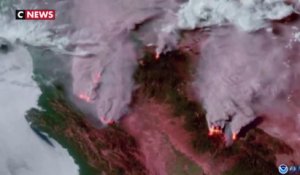 Vidéo : les incendies en Californie vus depuis l’espace