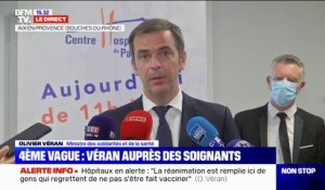 Olivier Véran: "65% de la population générale a reçu au moins une dose de vaccin en France"