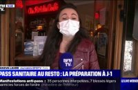 À la veille de l'élargissement du pass sanitaire, les restaurateurs se préparent
