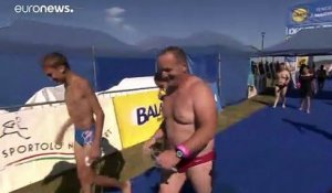 Une heure pour traverser le lac Balaton : 6 200 nageurs pour la célèbre course en eaux libres
