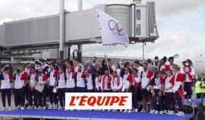 Le drapeau est arrivé à Paris - Tous sports - JO
