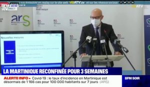 Covid-19: La Martinique entre dans une "seconde phase de confinement" et durcit ses mesures pour les trois prochaines semaines