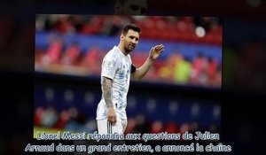 Lionel Messi au PSG - l'Argentin invité du JT de TF1 et du JT de France 2