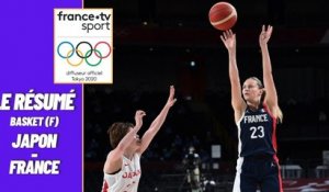 JO 2021 : Basket (F) 1/2 Finale : Japon vs France - Résumé complet