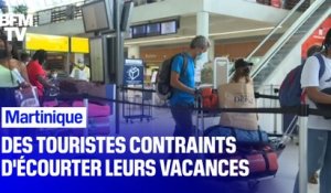 Ces touristes sont contraints d'écourter leurs vacances à cause du confinement imposé en Martinique