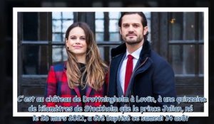 Carl Philip et Sofia de Suède - leur fils Julian baptisé lors d'une joyeuse fête familiale