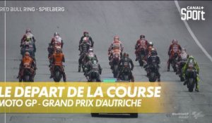 Le départ de la course - GP d'Autriche MotoGP