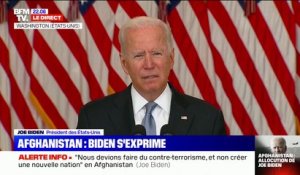 Joe Biden sur la situation en Afghanistan: "Conserver les forces américaines en Afghanistan est une mauvaise idée si les forces du pays ne peuvent pas lutter"