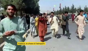 Afghanistan : le chaos à l'aéroport de Kaboul fait au moins sept morts