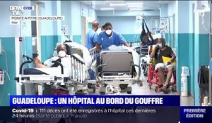 Covid-19 en Guadeloupe: immersion dans un hôpital au bord du gouffre à Pointe-à-Pitre