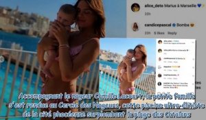 Alice Detollenaere maman - la compagne de Camille Lacourt sublime en bikini avec son bébé