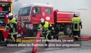 Incendie dans le Var : 1 200 pompiers toujours mobilisés, 1 mort
