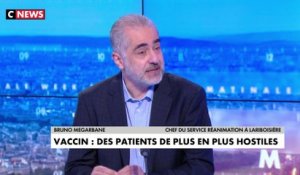Bruno Mégarbane : «Dans un certain nombre de cas la maladie continue à progresser (…) Là généralement ils regrettent de ne pas s’être fait vacciner, mais pour eux c’est peut-être trop tard»