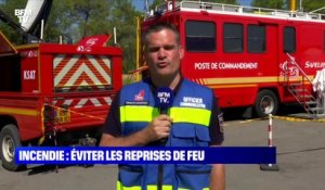Incendie/Var : les pompiers toujours mobilisés - 21/08