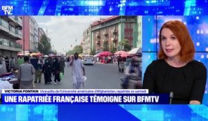 Une Rapatriée française témoigne sur BFMTV - 21/08