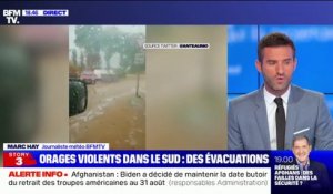 Le Sud-Est de la France touché par de violents orages