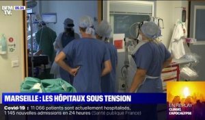 Covid-19: les hôpitaux de Marseille à nouveau sous tension