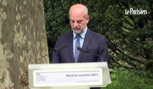 Rentrée scolaire : vaccination, tests, capteurs de CO2... Jean-Michel Blanquer fait le point