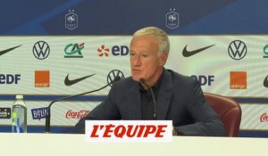 Deschamps : « Giroud absent ? Un choix sportif » - Foot - Bleus