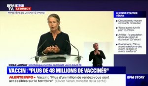 Vaccination: l'infectiologue Odile Launay assure qu'une troisième dose "sera proposée de façon plus large dans les semaines ou les mois qui viennent"