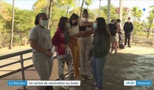 La Réunion : ouverture d'un centre de vaccination dans un lycée