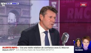 Christian Estrosi affirme avoir "une réelle relation de confiance avec Emmanuel Macron"