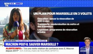 Samia Ghali: "Je peux vous dire que pour la ville de Marseille, la volonté politique est là"