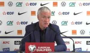 Bleus - Deschamps : "La marge de progression offensive est la plus importante"