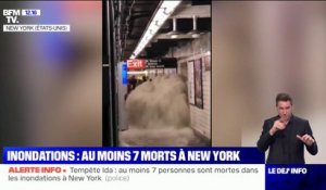 New-York: au moins 7 morts après des inondations spectaculaires