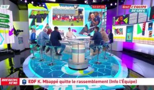 Blessé, Mbappé quitte le rassemblement - Foot - Bleus