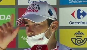 Tour d'Espagne 2021 - Clément Champoussin : "J'ai eu de la chance qu'ils se regardent"