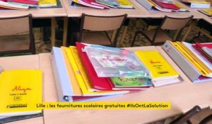 À Lille, une rentrée sereine pour les parents grâce à la distribution des fournitures scolaires