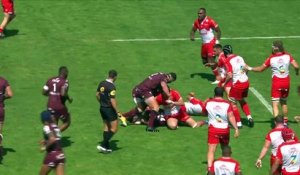 TOP 14 - Essai de Brett HERRON (BOPB) - Biarritz Olympique - Union Bordeaux-Bègles - J01 - Saison 2021:2022