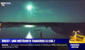 Une météorite a traversé le ciel de la Bretagne dimanche soir, peu avant minuit