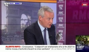Bruno Le Maire: "Il peut y avoir le 1er octobre une revalorisation automatique du SMIC"