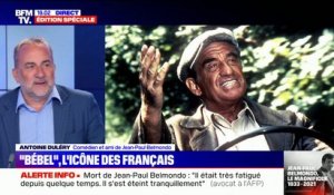 Antoine Duléry: "Jean-Paul Belmondo était exactement au cinéma comme il était dans la vie"