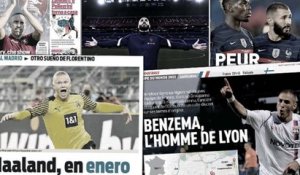 Le Real Madrid va se jeter sur Haaland dès cet hiver, le grand retour de Benzema à Lyon agite la France