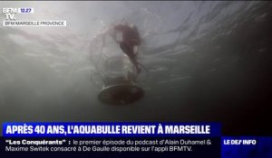 40 ans après, l'Aquabulle fait son retour à Marseille
