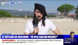 Pour Damien Tarel, l'homme qui a giflé Emmanuel Macron, "le peuple est muselé"