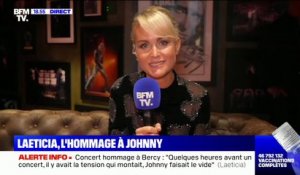 Laeticia Hallyday: "C'était beaucoup d'émotion de revoir les fans (...) prêts à célébrer Johnny pour l'éternité"