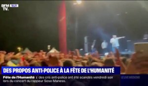 Gérald Darmanin condamne des propos anti-police lors du concert du rappeur Soso Maness