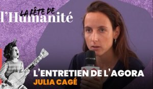 Julia Cagé à la Fête de l'Humanité : « Les actionnaires ont un rôle majeur dans la droitisation des médias »