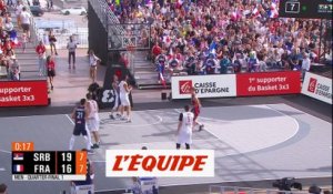 La France battue en quart de finale par la Serbie - Basket 3x3 - Euro (H)