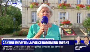 Cantine impayée: la maire de Saint-Médard-de-Guizières, en Gironde, affirme que la mère de l'enfant ramené chez lui "a été très menaçante et très agressive" à son égard