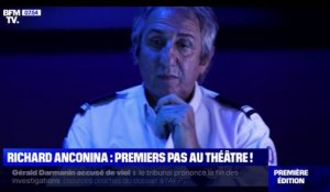 Richard Anconina fait ses débuts au théâtre, dans "Coupable"