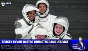 SpaceX s'apprêter à envoyer ses quatre premiers touristes dans l'espace
