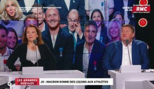 Le monde de Macron: Macron donne des leçons aux athlètes pour les JO - 15/09