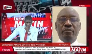 Mamadou Ndiaye Directeur de la prévention au téléphone dans Infos du matin du 15 Septembre 2021